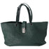 BOTTEGA VENETA Capri Tote Bag Dark Green Leather